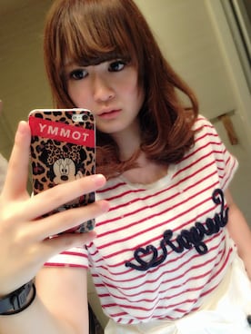 「TOMMY（トミー）のアイテム（PC・スマホグッズ/家電）」を使った、yoshiko#♪さん（レディース・158cm）の夏コーディネート