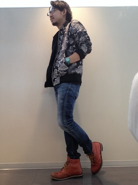 「アイテム（腕時計）」を使った、HIRO@美容師さん（メンズ・170cm・20代）の冬コーディネート