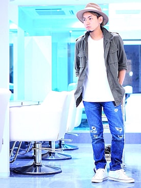 HIRO@美容師さんのコーディネート