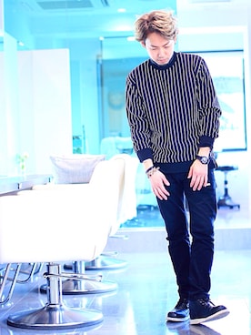 「アイテム（腕時計）」を使った、HIRO@美容師さん（メンズ・170cm・30代）の冬コーディネート