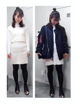 chiiieさん（レディース・159cm）の冬コーディネート