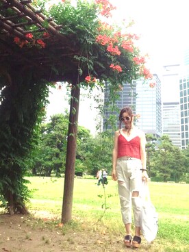 chiiieさん（レディース・159cm）の夏コーディネート