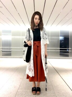 chiiieさん（レディース・159cm）の夏コーディネート