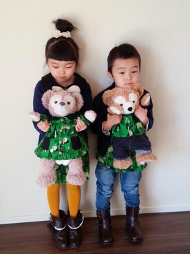 「5歳」｜「アイテム（雑貨/ホビー）」を使った、anmyさん（キッズ・110cm）の冬コーディネート