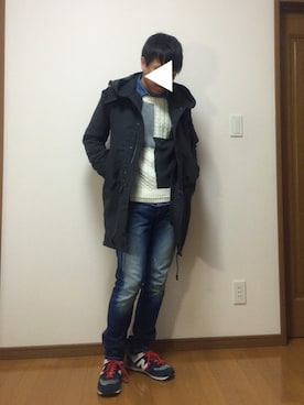 SHUNさん（メンズ・171cm）の冬コーディネート