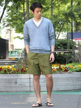 松下 和貴さん（メンズ・177cm）の春コーディネート