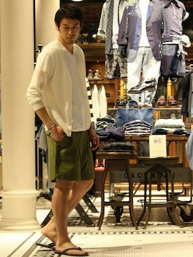 松下 和貴さん（メンズ・177cm）の春コーディネート