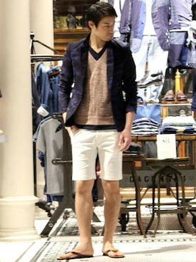 「2015ss」｜松下 和貴さん（メンズ・177cm）の春コーディネート