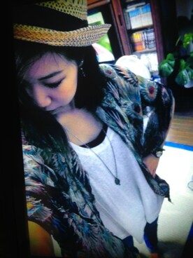 「アイテム（バンダナ/スカーフ）」を使った、minahさん（レディース・152cm・20代）の秋コーディネート
