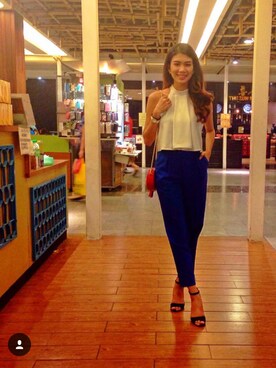 「zaloramy」｜Nadya Nsrさん（レディース・171cm）の春コーディネート