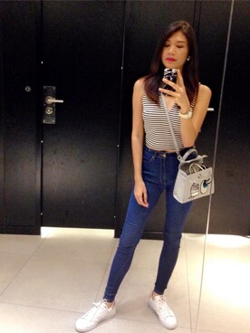 「zaloramy」｜Nadya Nsrさん（レディース・171cm）の春コーディネート