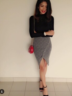 「zaloramy」｜Nadya Nsrさん（レディース・171cm）の春コーディネート