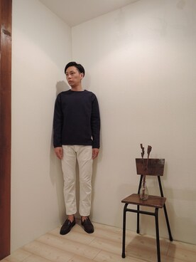 「SALTWATER COWBOY（ソルトウォーターカウボーイ）のアイテム」を使った、ReTrickさん（メンズ・170cm）の冬コーディネート