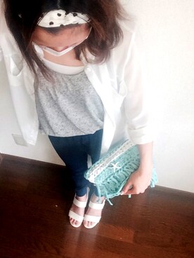 「テロパン」｜★misaking★さん（レディース・156cm）の夏コーディネート