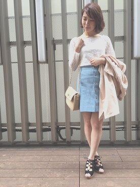 na_0408さん（レディース・155cm）の春コーディネート