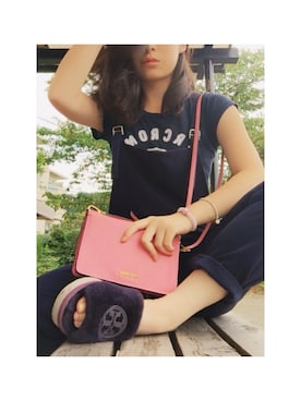「ZARA（ザラ）のアイテム（サロペット/オーバーオール、ブラック系）」を使った、kaaaanoさん（レディース）の秋コーディネート