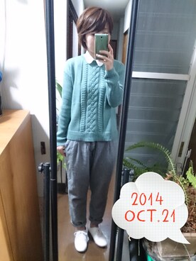 かんたんさん（レディース・154cm）の秋コーディネート