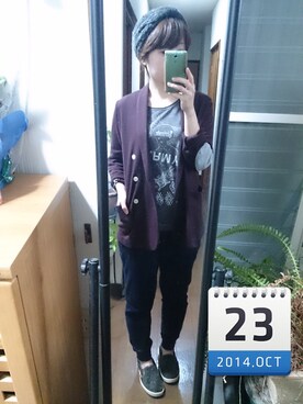「短足効果」｜かんたんさん（レディース・154cm）の秋コーディネート