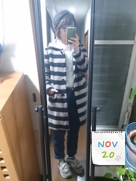 「N.（N. Natural Beauty Basic）（エヌエヌナチュラルビューティーベーシック）のアイテム（ダウンジャケット/コート）」を使った、かんたんさん（レディース・154cm）の秋コーディネート