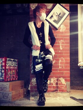 一条　陸さんのコーディネート