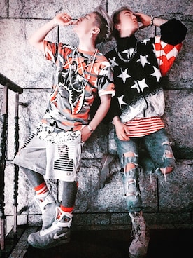 一条　陸さんのコーディネート