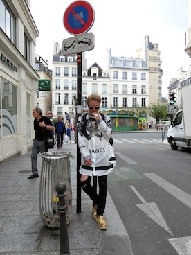 一条　陸さんのコーディネート