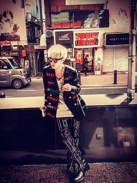 一条　陸さんのコーディネート