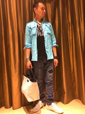 Koutaro Makitaさん（メンズ・168cm）の春コーディネート