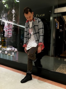 Koutaro Makitaさん（メンズ・168cm）の夏コーディネート