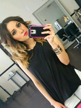 「Target（ターゲット）のアイテム（アクセサリー）」を使った、barbsさん（レディース・157cm）の秋コーディネート