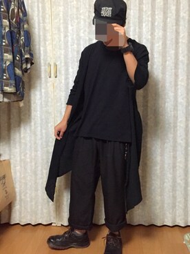 しましまさん（メンズ・169cm）の春コーディネート