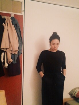 邱晴さんのコーディネート