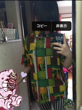 「アイテム（バングル/リストバンド）」を使った、✡あかむら✡さん（レディース・163cm・20代）の秋コーディネート