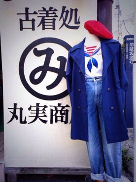 古着処丸実商店さんのコーディネート