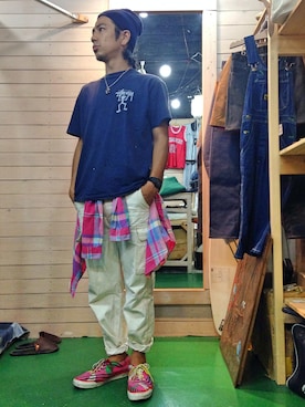 古着処丸実商店さんのコーディネート