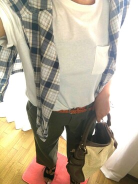 natsumi☺︎さん（レディース・160cm）の夏コーディネート