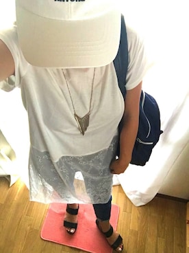 natsumi☺︎さん（レディース・160cm）の夏コーディネート