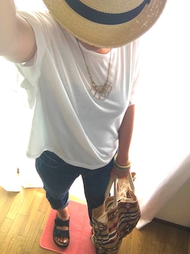 natsumi☺︎さん（レディース・160cm）の夏コーディネート