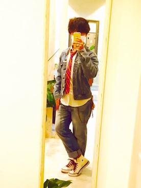 わさびさん(メンズ・171cm)の春コーディネート