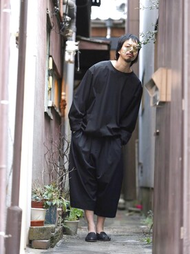 「クロップドパンツ」｜トヲルさん（メンズ・180cm）の春コーディネート
