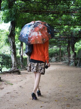「Marc by Marc Jacobs（マークバイマークジェイコブス）のアイテム（スカート）」を使った、山﨑さん（レディース・159cm）の冬コーディネート
