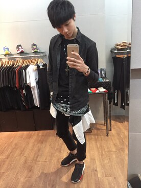 林筠宸さんのコーディネート