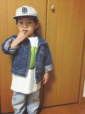 u.iさん（キッズ・90cm）の春コーディネート