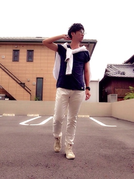 「G-SHOCK」｜1Keさん（メンズ・174cm）の夏コーディネート