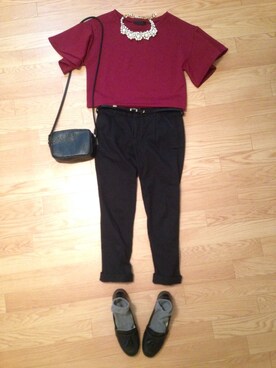 anmiiさん（レディース・158cm）の秋コーディネート