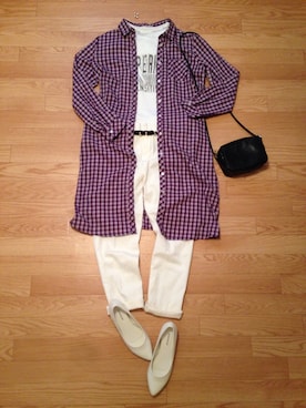 「SMELLY（スメリー）のアイテム（ピアス（両耳用））」を使った、anmiiさん（レディース・158cm）の春コーディネート