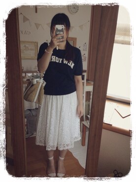 ecru*さん（レディース・162cm）の夏コーディネート