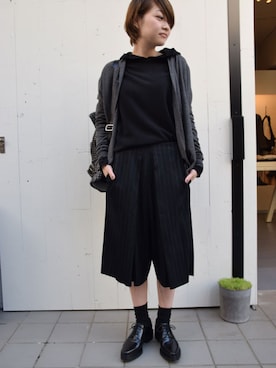 「Acne Studios（アクネストゥディオズ）のアイテム（その他シューズ）」を使った、culdeparisさん（レディース・161cm）の秋コーディネート