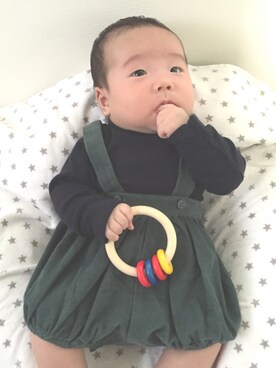 「60cm」｜「アイテム（パンツ）」を使った、zenさん（キッズ・60cm）の秋コーディネート