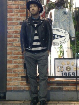 sugaさん(メンズ・178cm)の春コーディネート